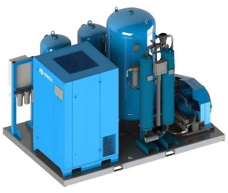 Модульная компрессорная станция Ремеза МКР90-3-10 фото