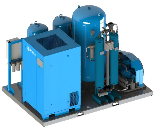 Модульная компрессорная станция Ремеза МКР300-2-8 фото